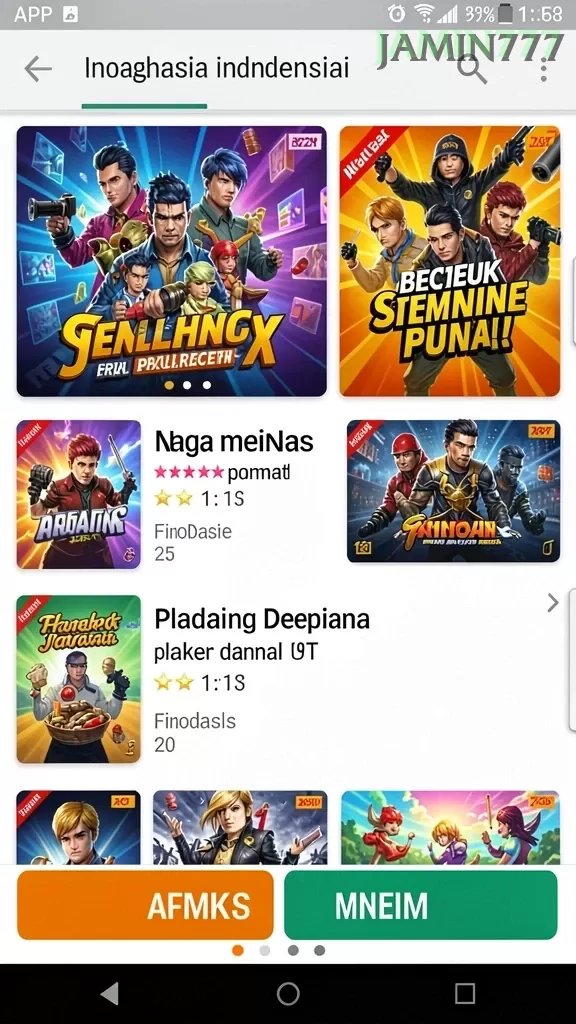 Cuplikan layar HAPPYBET188 — halaman utama